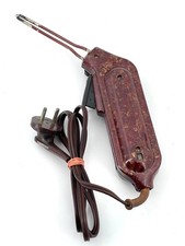 Jolie fer à souder en bakelite marbrée, fabrication allemande, marque ENGEL