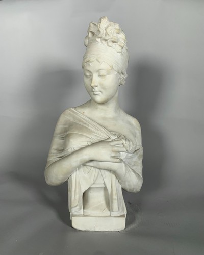 Sculpture buste madame de - sculpture,,