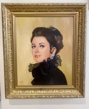 Peinture Grace Kelly Signée J