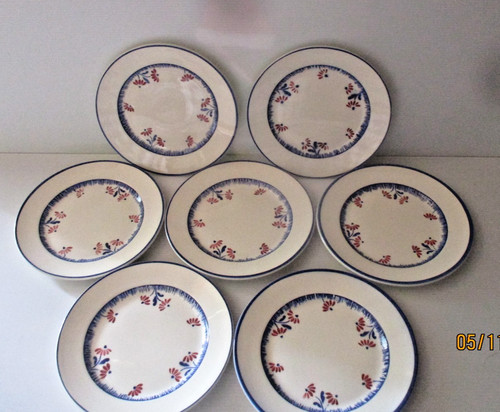 Assiettes dessert ou - 7,