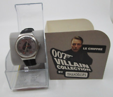 TA1543 SWATCH 007 VILLAIN COLLECTION MONTRE LE CHIFFRE CASINO ROYALE YGS128