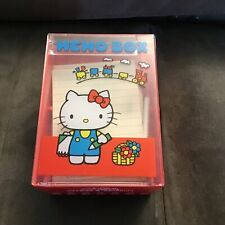 Collection Sanrio Vintage Hello Kitty memo box