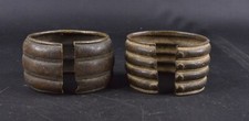 Lot de 2 bracelets baoulé de