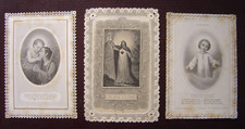 LOT de 3 Images pieuses