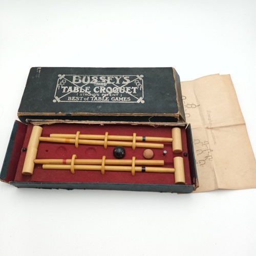 Jeu vintage busseys croquet - -,