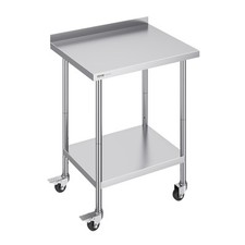 VEVOR Table de Travail en Inox