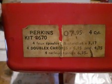 JEU DE SEGMENTS MOTEUR PERKINS