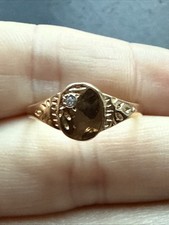 Ancienne Bague Plaquer Or 18k