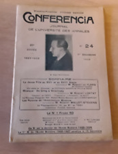 CONFERENCIA revue n°24 1926