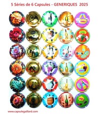 5 Séries de 6 capsules de