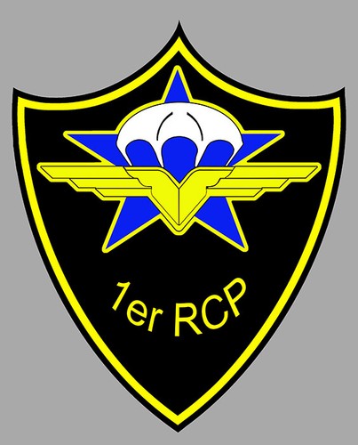 Autocollant 1er rcp - autocollant, regiment