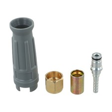Kit Raccord Tuyau Lave Voiture Accessoires avec Manchon pour Karcher HD5/11P/HD4
