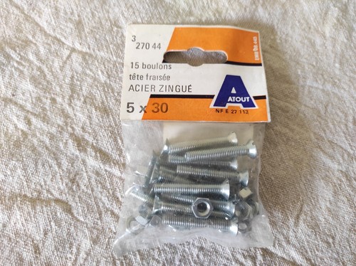 Lot boulons tête - ,