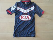 MAILLOT GIRONDINS DE BORDEAUX 2015 PORTÉ SERTIC PUMA VINTAGE HOME SHIRT MOULANT