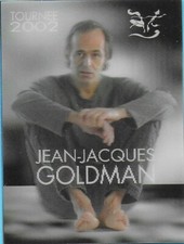 TICKET, BILLET ENTRÉE, CONCERT JEAN JACQUES GOLDMAN, SPECTACLE 2002