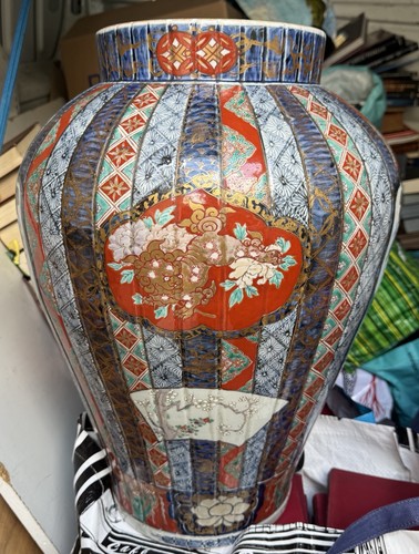 Grand vase imari ancien - imari,