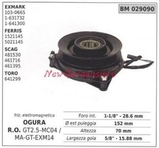 Embrayage Électromagnétique Ogura Tondeuse Exmark Ferris Scag 029090