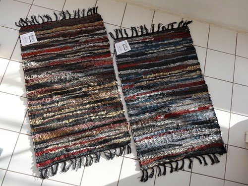 Lot tapis cuir véritable - cuir,