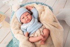 Arias Poupée Reborn Pedro 40cm Poupée Nouveau-Né En Boite