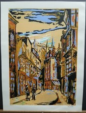H. Carter Vintage Serigraph