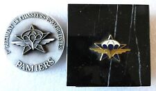 PARACHUTISTE MEDAILLE DE TABLE