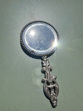Petit miroir à main vintage