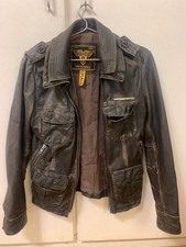 Veste en cuir Superdry homme