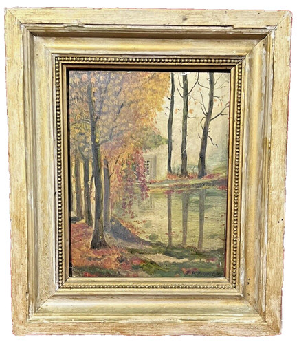 Tableau 18x14cm peinture - , sur