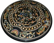 36 " Noir Marbre Centre Table