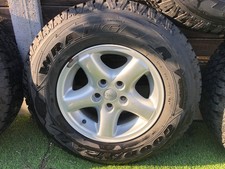Lot de 5 jantes jeep Wrangler R15 + pneus Goodyear 225/75/R15