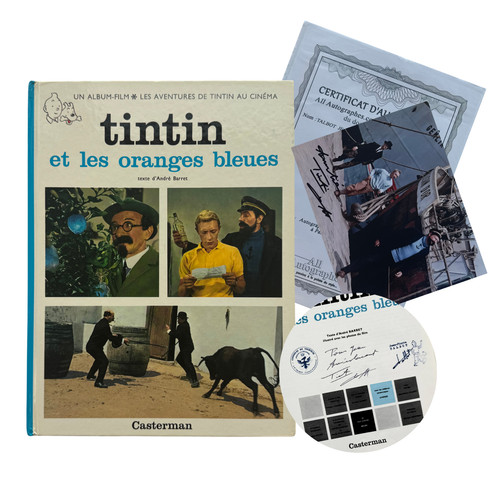 Tintin les oranges bleues - les,