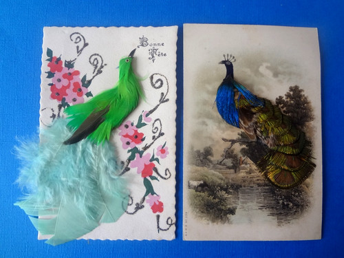 Cartes postales fantaisies - cartes,