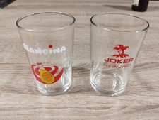 Lot De 2 Verre Orangina Et Joker Ancien Bistro