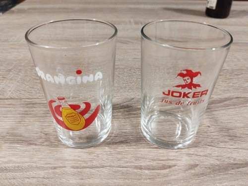 Lot verre orangina et - lot,