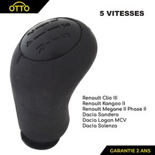 Pommeau Levier de Vitesse NOIR