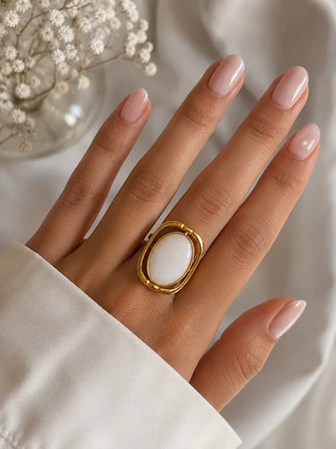 Bague femme acier inoxydable - bague,