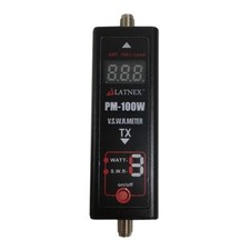 Power SWR Meter Digital VHF UHF Power SWR Meter and Frequency Counter - HF RF...