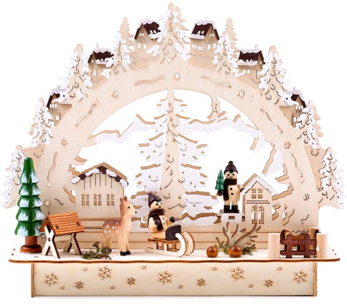 Arche lumineuse noël à - lumineuse,