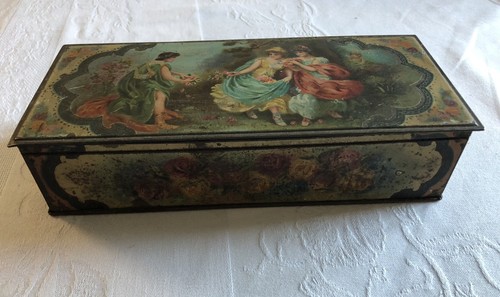 Ancienne boite fer sème - boite, en