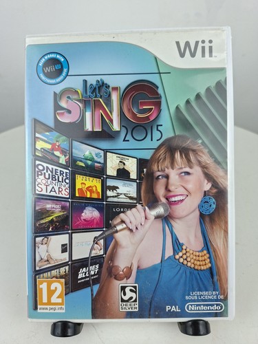 Let sing 2015 jeu - 2015, nintendo