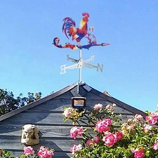 Girouette en forme de coq pour
