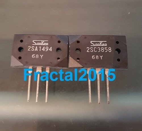 Paire 2sa1494 2sc3858 - &,