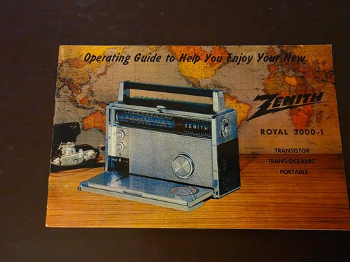Zenith royal 3000 radio - royal,