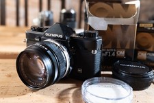 Olympus OM-1 with Zuiko 50mm f1.4 - tested in very good condition