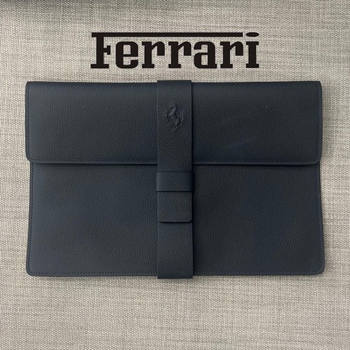 Sac pochette cuir ferrari - sac,
