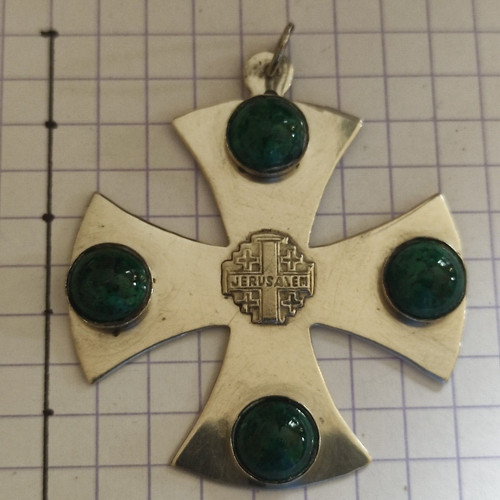 Médaille pendentif argent - pendentif, en
