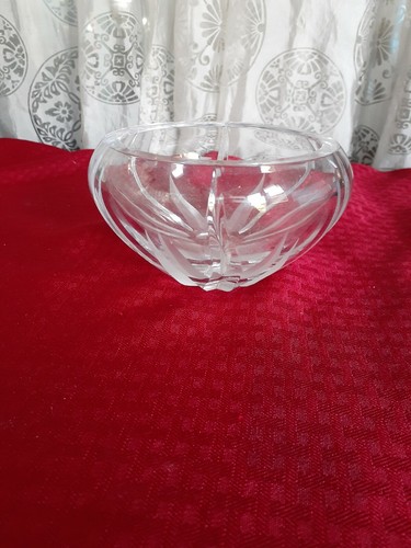 Round decorative etched - decorative, glass
