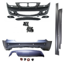 PARE CHOC AVANT LOOK M5 + ARRIERE PACK M + BAS DE CAISSE BMW SERIE 5 E60