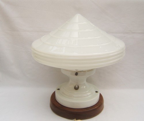 Ancienne importante lampe art - importante,