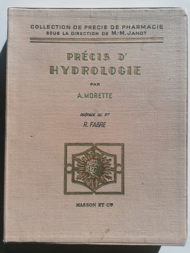 Précis hydrologie - précis, d'hydrologie